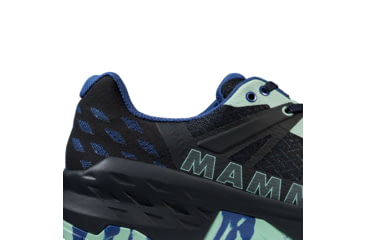 Image of Mammut Sertig II Low Hiking Shoes - Mens, Neo Mint-Black, US 8, 3030-04300-40251-1070