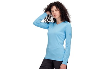 Image of Mammut Sertig Long Sleeve - Womens, Whisper, 2XS, 1016-00040-50037-111