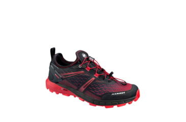 Image of Demo, Mammut Men's Sertig Low MUSTER Shoes, Black - Magma, 9.5, 304000751000931000-DEMO