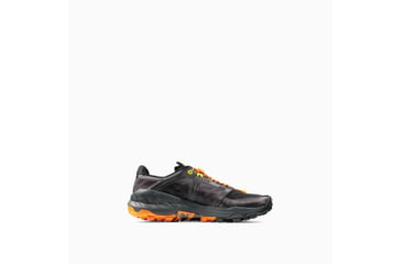 Image of Mammut Sertig TR Low Running Shoes - Mens, Black-Dark Tangerine, 9, 3030-04940-00698-1090