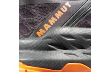 Image of Mammut Sertig TR Low Running Shoes - Mens, Black-Dark Tangerine, 9, 3030-04940-00698-1090
