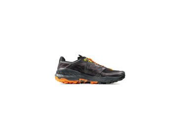 Image of Mammut Sertig TR Low Running Shoes - Mens, Black-Dark Tangerine, US 13.5, 3030-04940-00698-1550