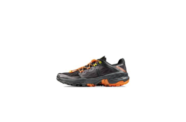Image of Mammut Sertig TR Low Running Shoes - Mens, Black-Dark Tangerine, US 13.5, 3030-04940-00698-1550