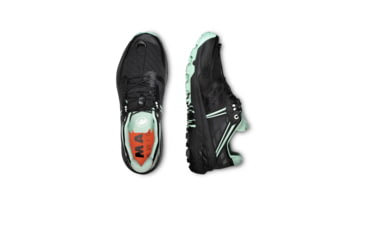 Image of Mammut Sertig TR Low Running Shoes - Mens, Black-Neo Mint, US 7.5, 3030-04940-00733-1065