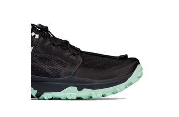 Image of Mammut Sertig TR Low Running Shoes - Mens, Black-Neo Mint, US 7.5, 3030-04940-00733-1065