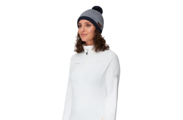 Image of Mammut Snow Beanie, Marine/White, One Size, 1191-01120-5899-1