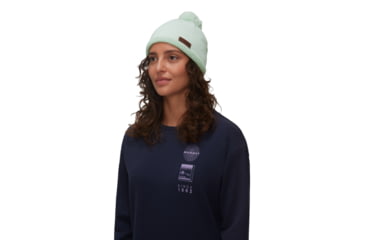 Image of Mammut Snow Beanie, Neo Mint/White, One Size, 1191-01120-40254-1