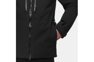 Image of Mammut Stoney HS Thermo Hooded Jacket - Mens, Black, Extra Large, 1010-31060-0001-116