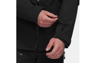 Image of Mammut Stoney HS Thermo Hooded Jacket - Mens, Black, Extra Large, 1010-31060-0001-116