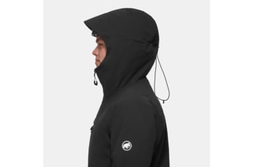 Image of Mammut Stoney HS Thermo Hooded Jacket - Mens, Black, Extra Large, 1010-31060-0001-116