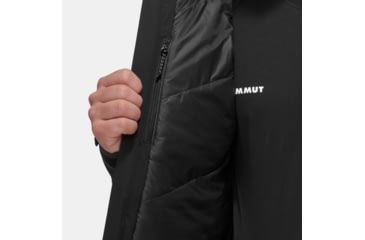 Image of Mammut Stoney HS Thermo Hooded Jacket - Mens, Black, Extra Large, 1010-31060-0001-116