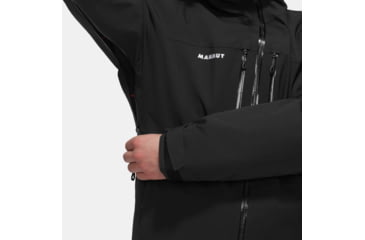 Image of Mammut Stoney HS Thermo Hooded Jacket - Mens, Black, Extra Large, 1010-31060-0001-116
