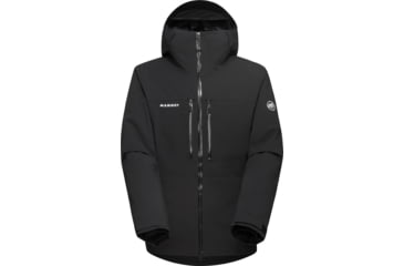Image of Mammut Stoney HS Thermo Hooded Jacket - Mens, Black, Extra Large, 1010-31060-0001-116
