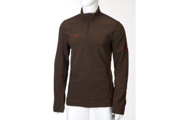 Image of Mammut Stoney ML Half Zip Jacket - Men's, Bistre, Extra Large, 1040-01610-7390-116
