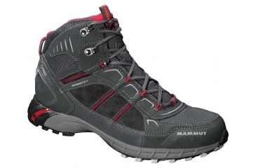 Image of Mammut T Element Mid GTX Hiking Boot - Mens-Graphite/Inferno-Medium-8 US