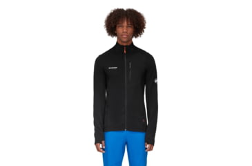 Image of Mammut Taiss Light ML Jacket - Mens, Black, Small, 1014-04550-0001-113