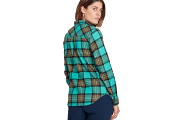 Image of Mammut Trovat Longsleeve Shirt - Women's, Ceramic/Iguana, Large, 1015-00710-50411-115