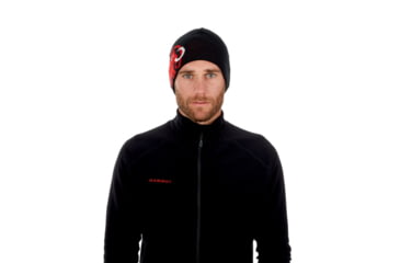 Image of Mammut Tweak Beanie, Black-Magma, One Size, 1090-01351-00093-1