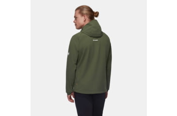 Image of Mammut Ultimate Comfort SO Hooded Jacket - Mens, Dark Marsh, Extra Large, 1011-01910-40284-116