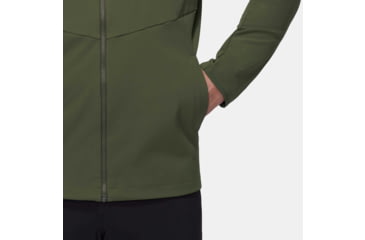 Image of Mammut Ultimate Comfort SO Hooded Jacket - Mens, Dark Marsh, Extra Large, 1011-01910-40284-116