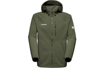 Image of Mammut Ultimate Comfort SO Hooded Jacket - Mens, Dark Marsh, Extra Large, 1011-01910-40284-116