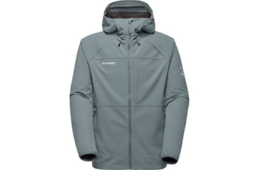 Image of Mammut Ultimate Comfort SO Hooded Jacket - Mens, Strata, Large, 1011-02640-00789-115