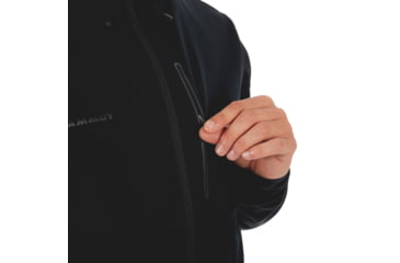 Image of Mammut Ultimate V SO Hooded Jacket - Mens, Black/Black, Extra Large, 1011-00061-0052-116