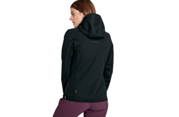 Image of Mammut Ultimate VI SO Hooded Jacket - Womens, Black, Extra Small, 1011-01240-0001-112