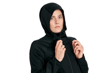 Image of Mammut Ultimate VI SO Hooded Jacket - Womens, Black, Extra Small, 1011-01240-0001-112