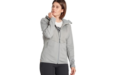 Image of Mammut Ultimate VI SO Hooded Jacket - Womens, Granit/Granit Melange, Medium, 1011-01240-00481-114