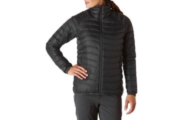 Image of Mammut Wahkeena Hooded Jacket - Womens, Black, Small, 1010-21481-0001-113