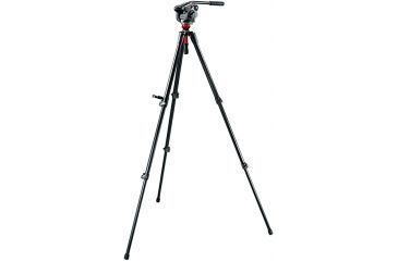 Image of Manfrotto Bogen Manfrotto 501Hdv Pro Video Head + 745Xb Tripod + Mbag80P 501HDV-745XBK