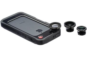 Image of Manfrotto Klyp+ Set of 3 lenses for iPhone 5/5S - Fisheye-Portrait-1.5X-wideangle MOKLYP5S