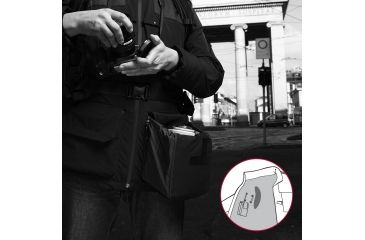 Image of Manfrotto Male Lino Pro Field Jacket Weight Distribution