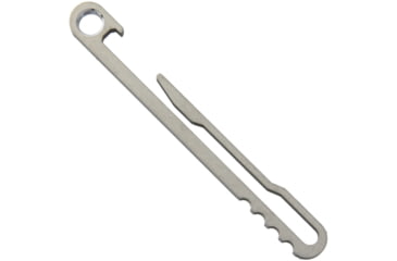 Image of Maratac Key Amigo Key Clip Tiium, 2.8in X 0.35in X 0.2in, Anodized Finish Titanium Construction, Bottle Opener L Pocket Clip L Keyring, KEY AMIGO TITANIUM
