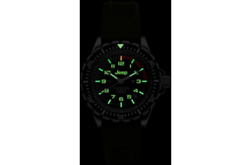 Image of Marathon JEEP TSAR on Rubber OD Green Watch, Black, 41mm, WW194007SS-4101