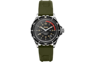 Image of Marathon JEEP TSAR on Rubber OD Green Watch, Black, 41mm, WW194007SS-4101