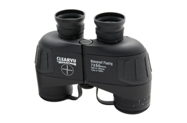 Image of Marathon MARINE 7x50mm BAK-4 Prism Binocular W/Reticle, Black, BI030034-R