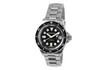 Image of Marathon Original SAR w/ Date Watches, Bracelet, 41mm, Black, WW194006SS-2001