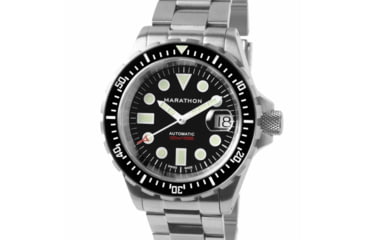 Image of Marathon Original SAR w/ Date Watches, Bracelet, 41mm, Black, WW194006SS-2001