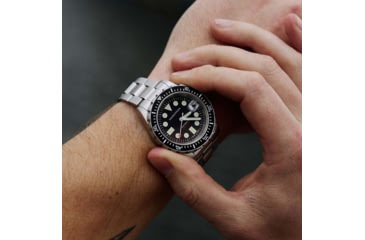 Image of Marathon Original SAR w/ Date Watches, Bracelet, 41mm, Black, WW194006SS-2001