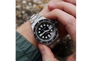 Image of Marathon Original SAR w/ Date Watches, Bracelet, 41mm, Black, WW194006SS-2001