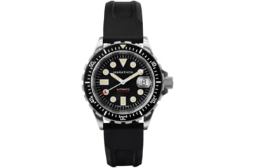 Image of Marathon Original SAR w/ Date Watches, Rubber, 41mm, Black, WW194006SS-2030