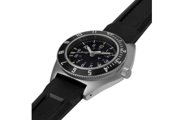 Image of Marathon Sterile Steel Navigator Automatic Unisex Watches, 41 mm, Sapphire, 3-Piece Rubber Strap Kit, Black, WW194029SS-0830