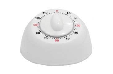 Image of Marathon 120 Minute Mechanical Timer w/Loud Alarm, White TI030025