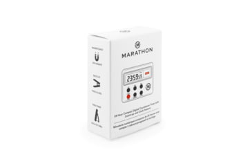 Image of Marathon 24 Hour Compact Digital Timer, White, TI080004-WH
