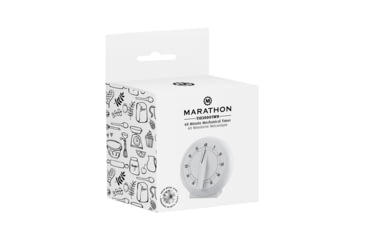 Image of Marathon 60-Minute Wind-Up Timer, White, TI030001-WH
