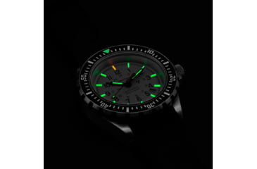 Image of Marathon Arctic Edition Large Divers Automatic Watches, NGM, Black Rubber Strap, White Dial, 41mm Diameter / 14mm Thickness, WW194006SS-0530
