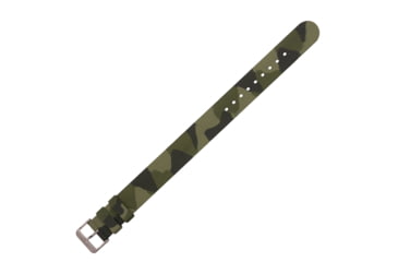 Image of Marathon Camouflage Rubber Watch Strap, 20mm, Green, WS-RB-CGRSS-20-11