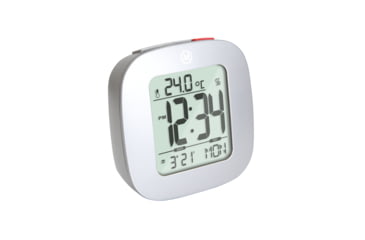 Image of Marathon Compact Alarm Clock w/Temperature and Date, Graphite Gray, CL030058-GG-00-NA